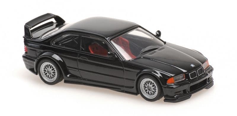 Minichamps 940 023380 BMW M3 E36 GTR 1993 Black 1/43 Scale *PRE ORDER £ 37.49*