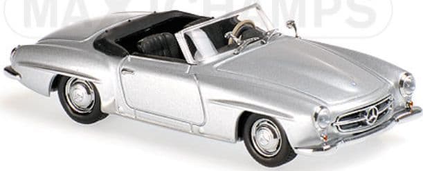 Minichamps 940 033130 Mercedes Benz 190 Sl (W121) 1955 Silver 1/43 Scale *PRE ORDER £ 38.33*
