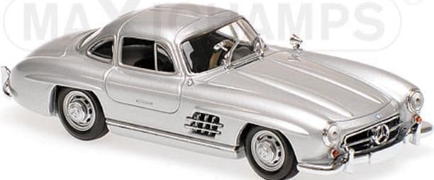 Minichamps 940 039000 Mercedes Benz 300 SL (W198 I) 1955 Silver 1/43 Scale *PRE ORDER £ 38.33*