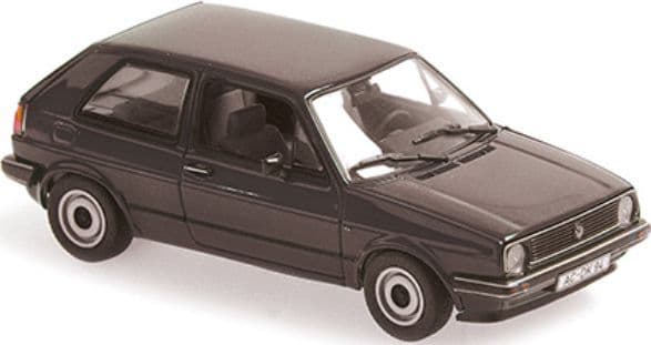 Minichamps 940 054101 VW Golf 1985 Black Metallic 1/43 Scale *PRE ORDER £ 38.33*