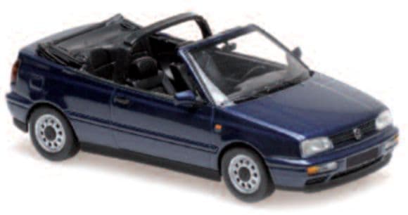 Minichamps 940 055531 VW Golf Cabriolet 1997 Grey Metallic 1/43 Scale *PRE ORDER £ 37.49*