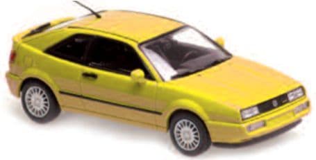 Minichamps 940 055602 VW Corrado G60 1990 Yellow 1/43 Scale