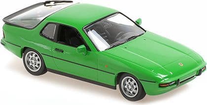 Minichamps 940 062124 Porsche 924 1984 Green 1/43 Scale