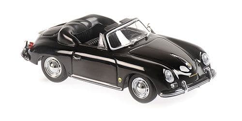 Minichamps 940 064230 Porsche 356 A Cabriolet Black 1956 1/43 Scale