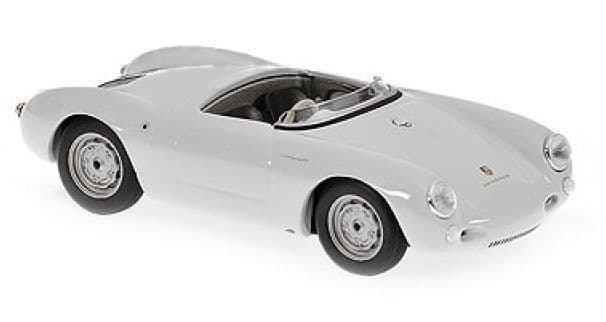 Minichamps 940 066030 Porsche 550 Spyder 1955 Silver 1/43 Scale