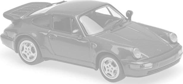 Minichamps 940 069105 Porsche 911 Turbo (964) 1990 White 1/43 Scale