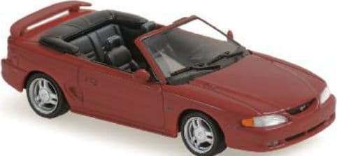 Minichamps 940 085630 Ford Mustang Cabriolet 1994 Red 1/43 Scale