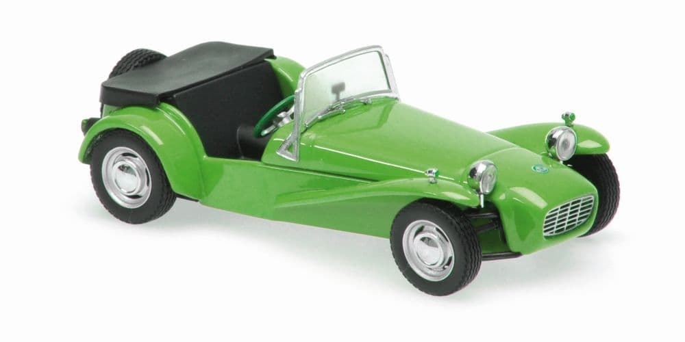 Minichamps 940 113630 Lotus Super Seven 1968, Green 1/43 Scale