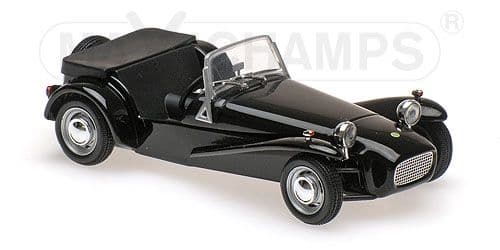 Minichamps 940 113631 Lotus Super Seven 1968, Black 1/43 Scale