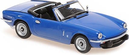 Minichamps 940 132531 Triumph Spitfire MkIV 1972 Blue 1/43 Scale