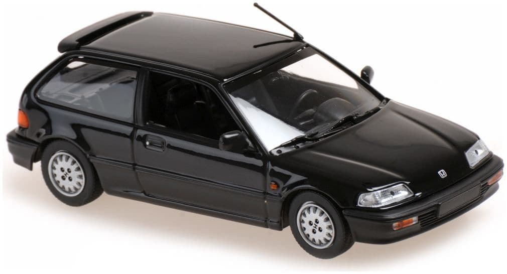 Minichamps 940 161501 Honda Civic 1990 Black 1/43 Scale *PRE ORDER £ 37.49*