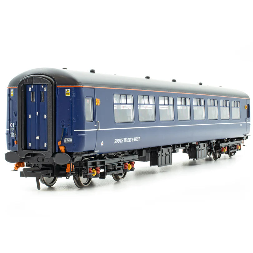 Accurascale ACC2912 BR Mk.2b TSO 5453 South Wales & West blue OO Gauge *PRE ORDER £79.99*
