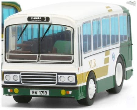 Model 1 33101Q Qbus New Lantao Bus Isuzu MT112K ILS37 rt. 3 Tung Chung Old Pier 1:64 Scale
