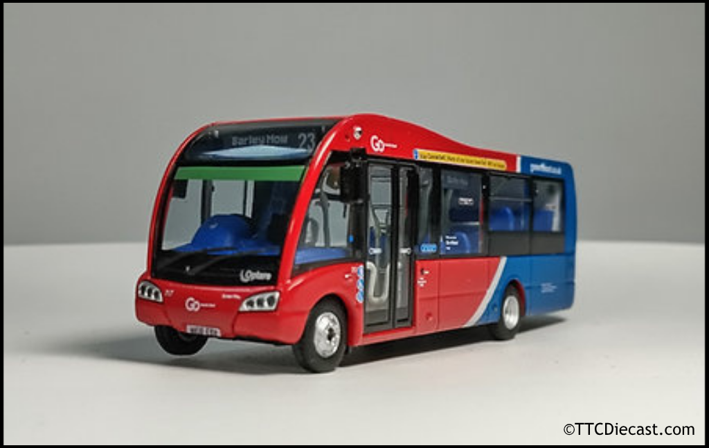 OMNIDEKKA OM4a, Optare Solo SR, Go North East, Rte 23 Barley Mow, 1:76 Scale