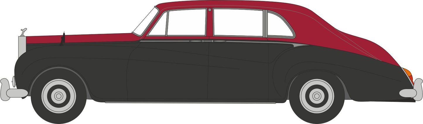 Oxford 43RRP5004 Rolls Royce Phantom V James Young Claret/Black 1/43 Scale (O) *PRE ORDER £26.95*