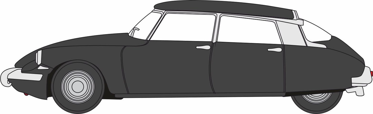 Oxford 76CDS007 Citroen DS19 Black 1/76 Scale (OO) *PRE ORDER £9.95*