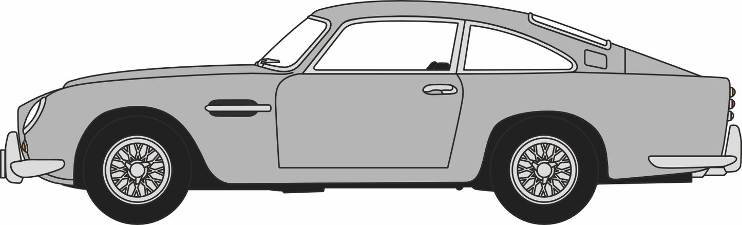 Oxford 76DB5001 Aston Martin DB5 Silver Birch 1/76 Scale (OO) *PRE ORDER £10.45*
