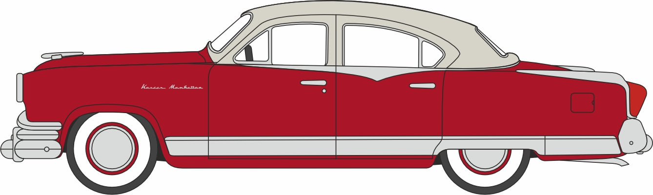 Oxford 87KM53002 1953 Kaiser Manhattan Copper Dust/Australian Beige 1/87 Scale *PRE ORDER £10.95*