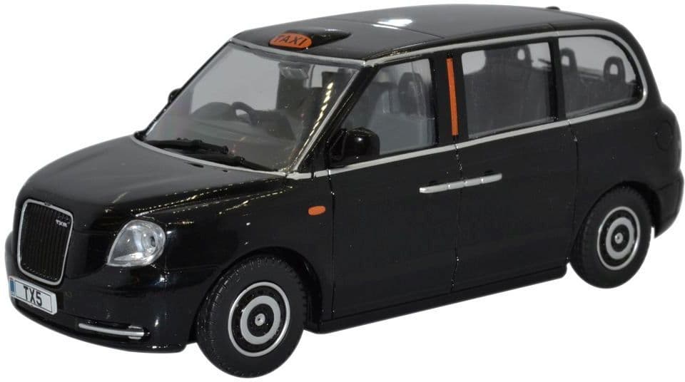 Oxford 43TX5001 TX5 Taxi Black - 1/43 Scale