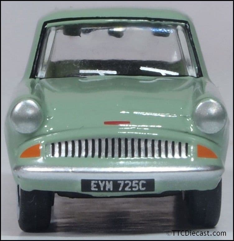 Oxford 76105010 Ford Anglia Spruce Green 1:76 Scale