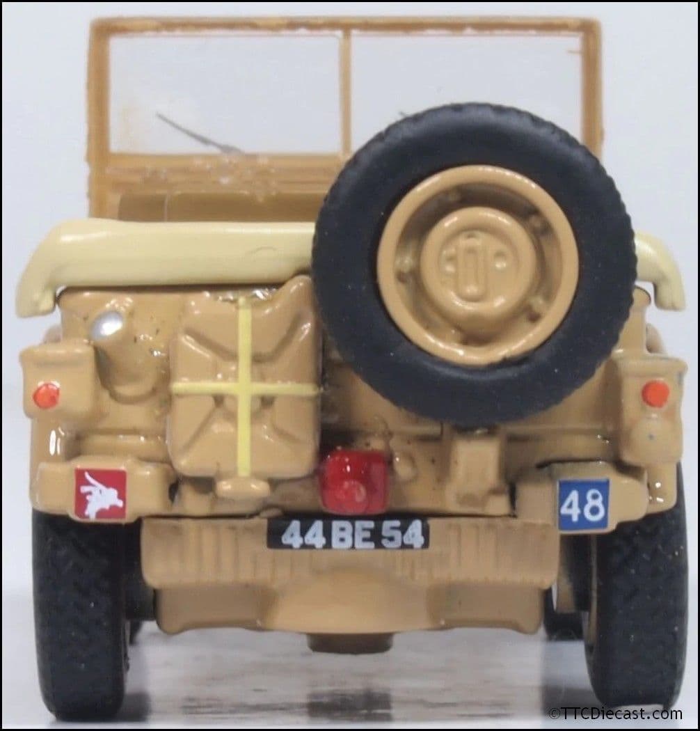 Oxford 76AC002 Austin Champ 9th Parachute Reg 16th 1:76 Scale