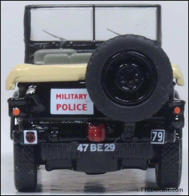 Oxford 76AC003 Austin Champ Royal Military Police Berlin 1:76 Scale