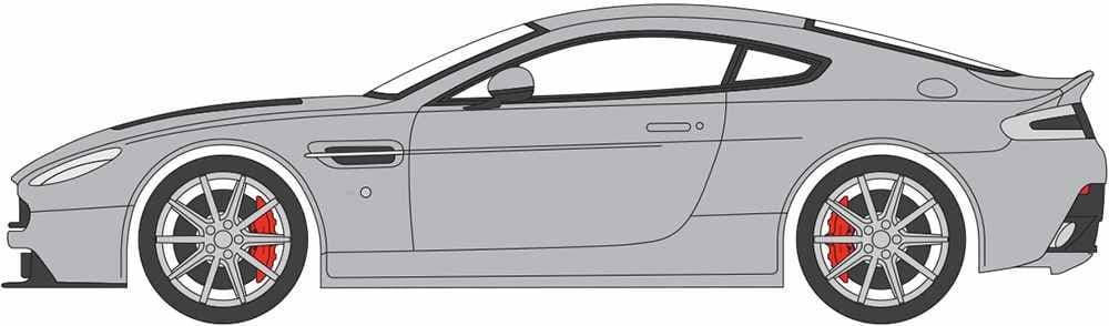 Oxford 76AMVT002 Aston Martin V12 Vantage S Lightning Silve