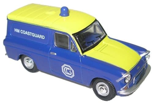 Oxford 76ANG021 Ford Anglia Van - Coastguard
