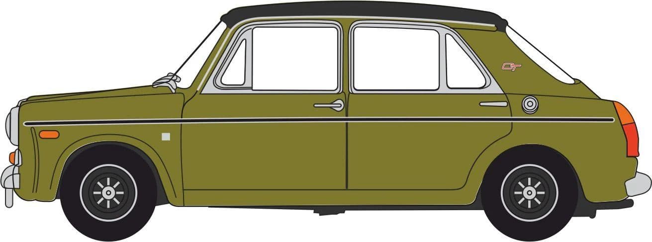 Oxford 76AUS007 Austin 1300 Limeflower 1/76 Scale