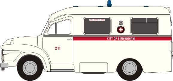 Oxford 76BED002 Bedford J1 Lomas Ambulance - Birmingham