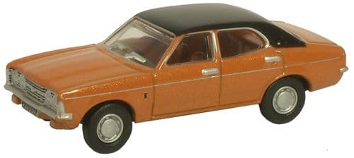 Oxford 76COR3001 Ford Cortina Mk3 GXL - Gold (Life on Mars)