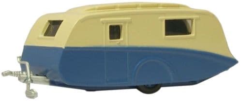 Oxford 76CV002 Caravan Cream - Brown 1/76 Scale