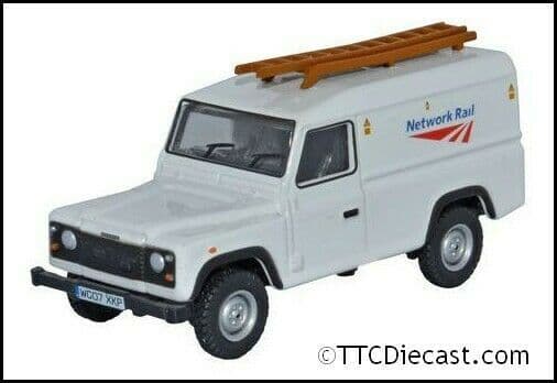 Oxford 76DEF008 Land Rover Defender - Network Rail