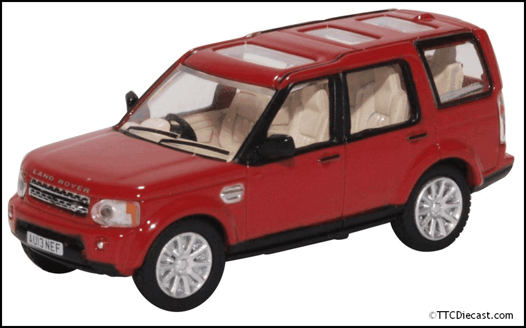Oxford 76DIS005 Land Rover Discovery 4 Firenze Red