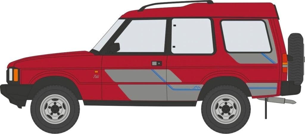 Oxford 76DS1001 Land Rover Discovery 1 Foxfire 1/76 Scale