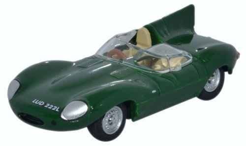 Oxford 76DTYP004 Jaguar D Type - Green