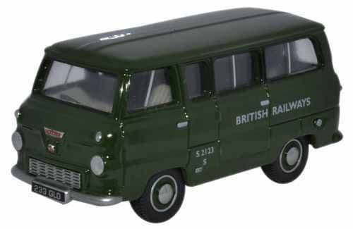 Oxford 76FDE002 Ford 400E Minibus - British Railways