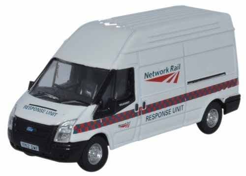 Oxford 76FT022 Ford Transit LWB High - Network Rail Response unit *LAST FEW*