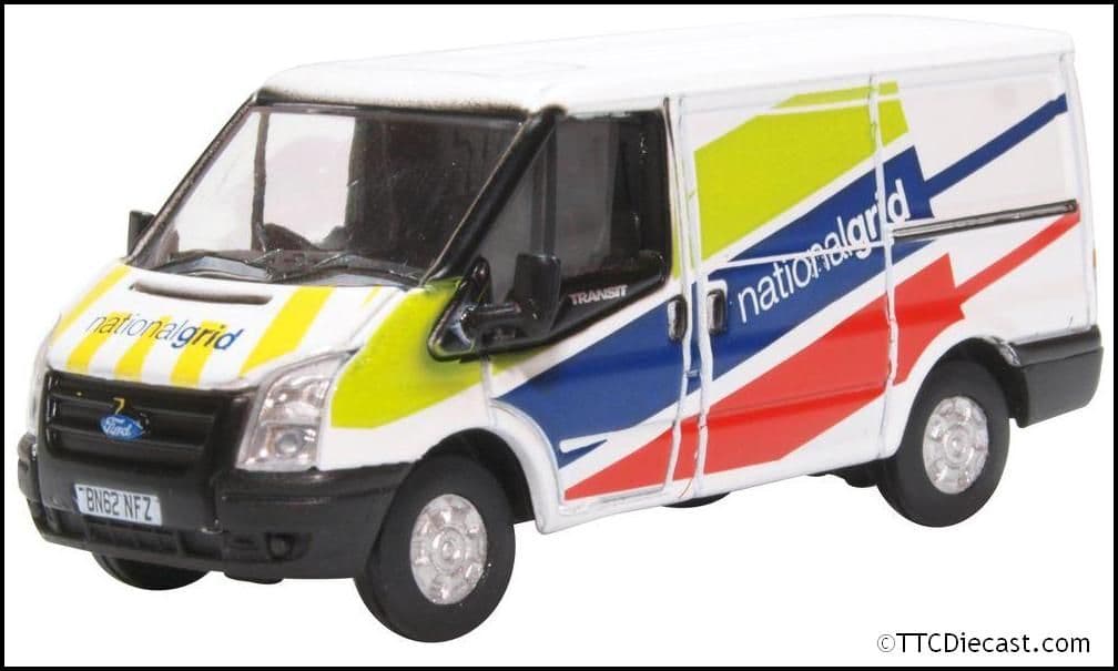 Oxford 76FT035 Ford Transit Mk5 National Grid - 1/76 Scale