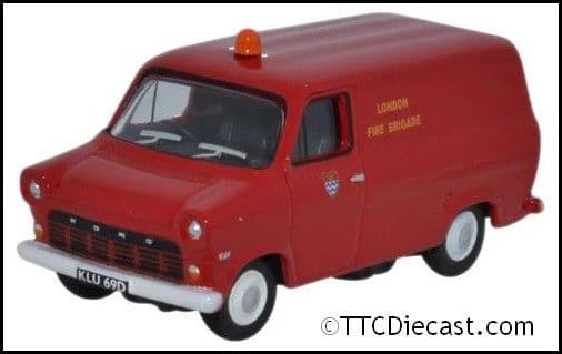 Oxford 76FT1003 Ford Transit Mk1 - London Fire Brigade