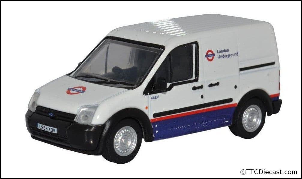Oxford 76FTC011 Ford Transit Connect London Underground*LAST FEW*