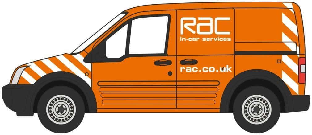 Oxford 76FTC014 Ford Transit Connect RAC OO Gauge - PRE ORDER £9.95
