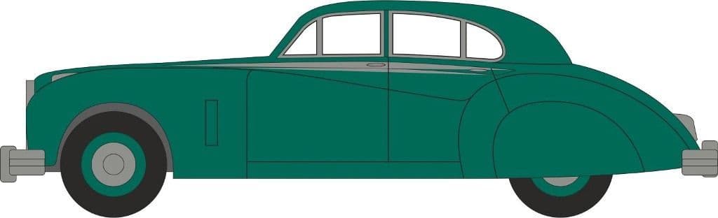 Oxford 76JAG7006 Jaguar MkVII Racing Green 1/76 Scale
