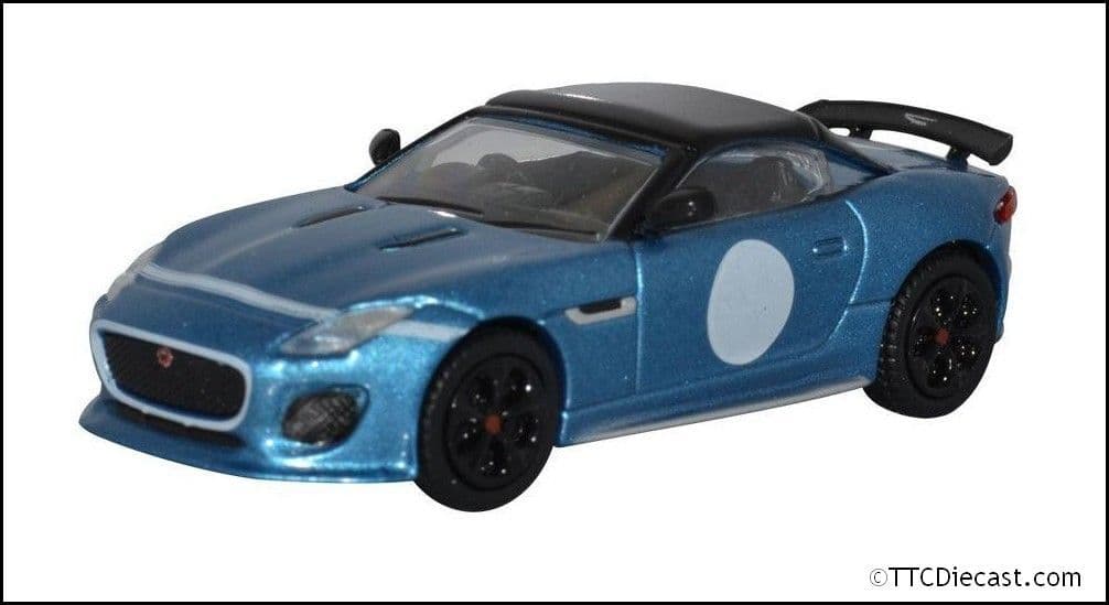 Oxford 76JFT002 Jaguar F Type Project 7 Ultra Blue