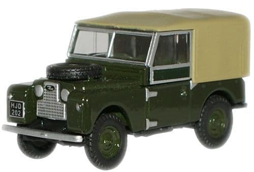 Oxford 76LAN188009 Land Rover 88"" Canvas - Bronze Green