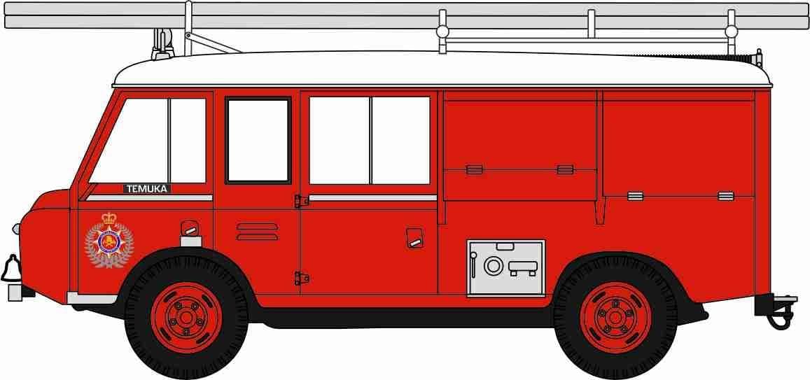 Oxford 76LRC005 Land Rover FT6 Carmichael New Zealand Fire