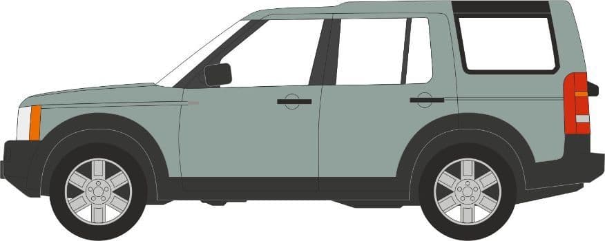 Oxford 76LRD009 Land Rover Discovery 3 Vienna Green 1/76 Scale