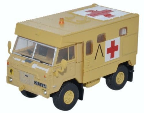 Oxford 76LRFCA001 Land Rover FC Ambulance Gulf War Operation Granby 1991