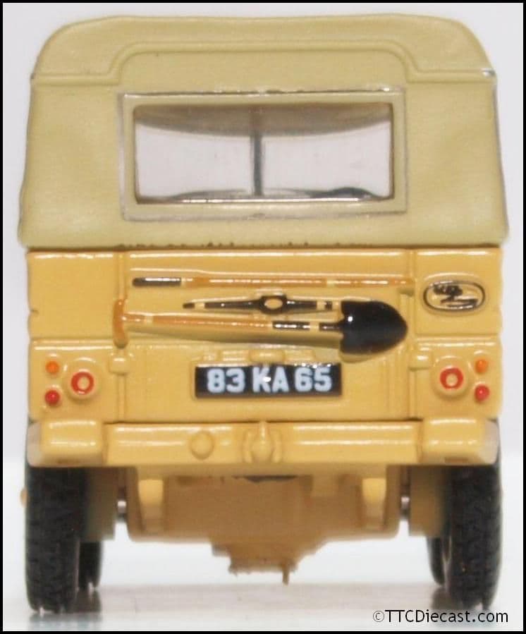 Oxford 76LRL008 Land Rover Lightweight Gulf War - OO Gauge