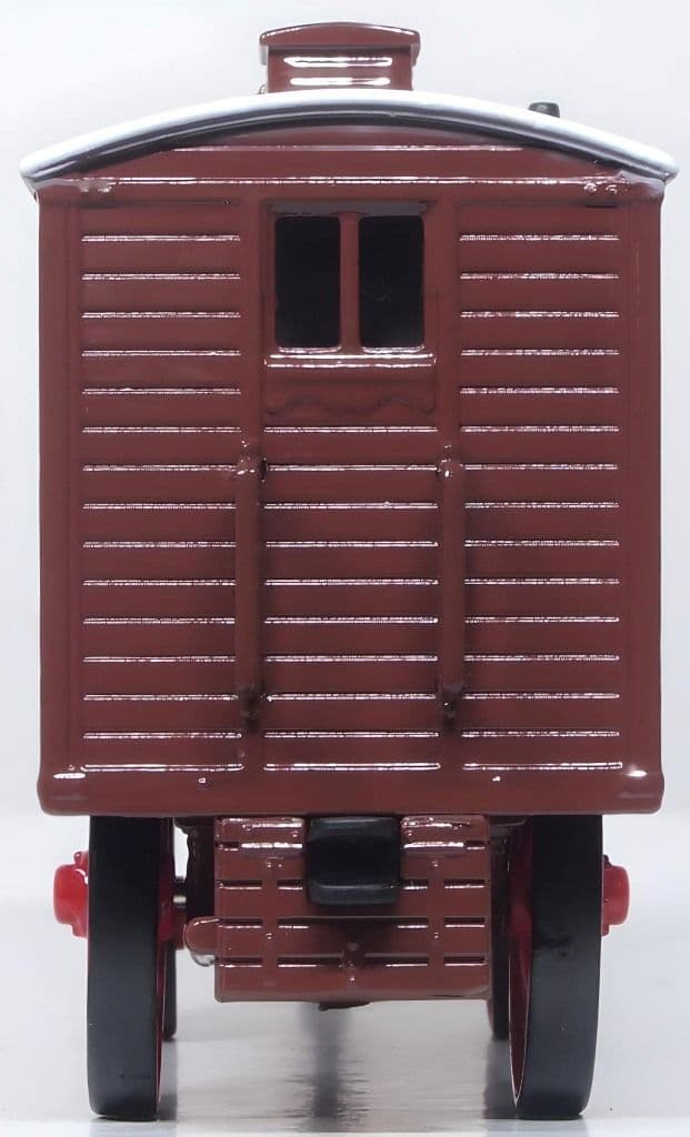Oxford 76LW005 Living Wagon Brown 1/76 Scale